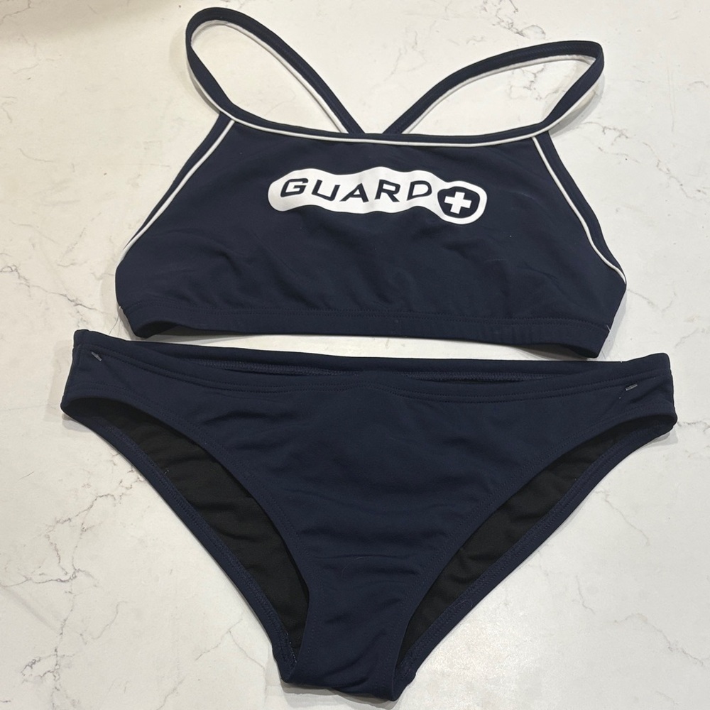 TYR Women's GUARD Navy Swim Set‎